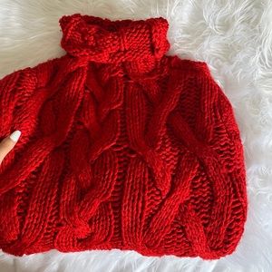 Zara Oversized Chunky Knit Sweater